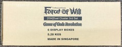 Force of Will Duel Cluster 03: Game of Gods REVOLUTION Booster Box CASE (6 Boxes)